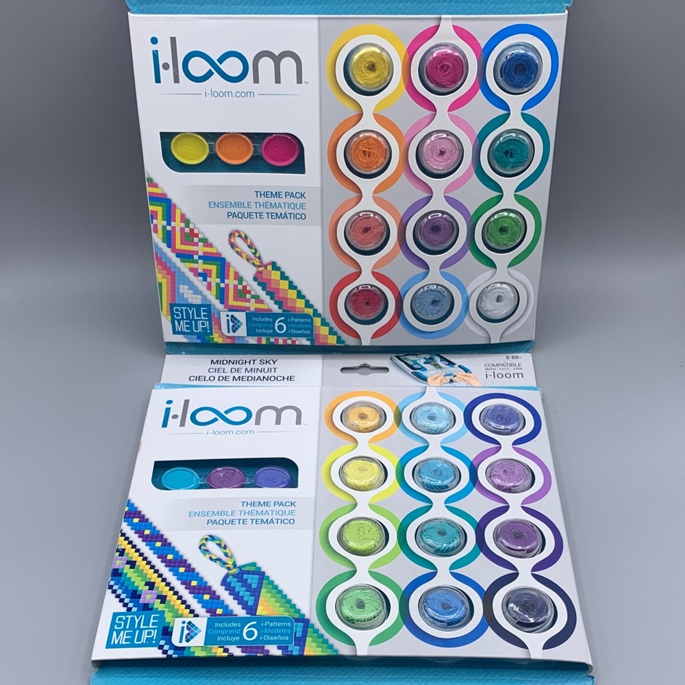 Two Style Me Up! iloom Rainbow Pop & Midnight Sky Theme Packs